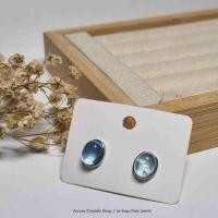 ราคา Aquamarine Earstud (ฝาวงรี) (56755694283)