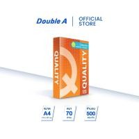 ราคา กระดาษถ่ายเอกสาร A4 70gsm 500 แผ่น Quality Orange 1 รีม (44651190771)
