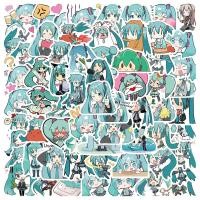 ราคา สติ๊กเกอร์ไดคัท สติ๊กเกอร์ sticker VOCALOID Hatsune Miku figure model โวคาลอยด์ ฮัตสึเนะ มิกุ (27622257526)