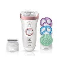ราคา Braun Silk-épil 9-961V SkinSpa SensoSmart™ Epilator Rose gold 4-in-1 epilation exfoliation & skin care system + 12 extra (2127847640)