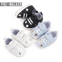 ราคา รองเท้า Cool Baby Boy with Blue Star Motif - รองเท้า Baby Boy Prewalker S1252 (25141804337)