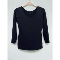 ราคา [PRELOVED] Uniqlo Airism Long Sleeve Top Inner (สีดํา) (22158882001)