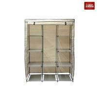 ราคา ตู้เสื้อผ้าสปันบอน ตู้เสื้อผ้าประกอบเอง รุ่น K13135A (19577314862)