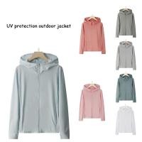 ราคา เสื้อแจ็กเก็ตแขนยาว มีฮู้ด ป้องกันรังสียูวี UPF 50+ สําหรับผู้หญิง (18458269294)