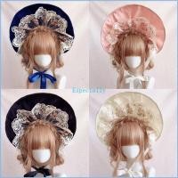 ราคา Esp Victorian Bonnet หมวกน่ารัก Lolita Headdress Handmade Lolita หมวกสําหรับงานแต่งงาน (26807221241)