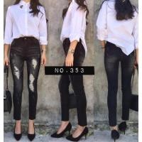 ราคา Jeans house กางเกงยีนส์ขายาว JH353 ทรงเดฟ (3811145982)