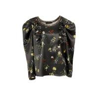 ราคา [ส่งฟรี] Senada AW2017 Floral Print Leg of a Mutton Sleeves Blouse (10236848329)