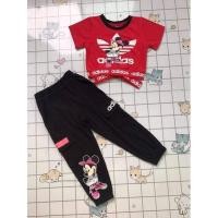 ราคา ชุดเซ็ตมิกกี้ ป้าย Adidas ผ้า cotton (11223951820)