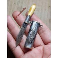 ราคา เครื่องรางมีดหมอหลวงพ่อเดิมด้าม ง ฝัก ง แหมเงินแท้ใบ1.ยาวรวม2.5นิ้วปอกเงิน (27632229987)