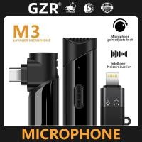ราคา GZR microphone wireless M3 ไมโครโฟน UHF ไมโครโฟนไร้สาย ไมค์บลูทูธ ไมค์ Wireless Microphone สำหรับอัดวิดีโอ Youtube ,tikt (14802780724)
