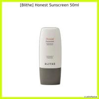 ราคา [Blithe] Honest Sunscreen 50ml / K-Beauty Hydrating Daily Sun Cream SPF50 / สูตรบางเบา โดย Olive Young in Seoul เกาหลี (45756054289)