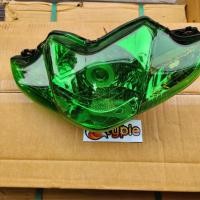 ราคา จานฉาย สีเขียว + ไฟโปรเจคเตอร์ เวฟ110i 2009-2018 (41562308274)