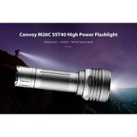 ราคา ไฟฉาย Convoy M26C SST40 2300lm 626m 26650 (3814790997)