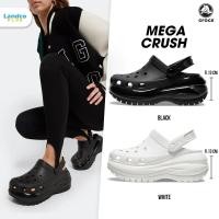ราคา Crocs รองเท้าแตะ UX Classic Mega Crush Clog 207988-001 / 207988-100 / 207988-5Q6 (3590) (23759204913)