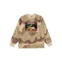 ราคา เสื้อSupreme Needle Point Patch Long Sleeve ลาย Chocolate Camo (19195195694)