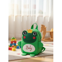 ราคา กระเป๋าเป้เด็กลายกบไนลอนสีน่ารัก (43872473061)