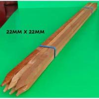ราคา ไม้เนื้อแข็งสวน Stakes/pegs (22MM X 22MM X 300/450MM) 木 Kebun Kayu Keras (ทําสวน ปลูก ทํารั้ว) 种植 (25906061703)