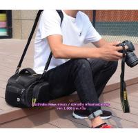 ราคา กระเป๋ากล้อง Nikon คาดเอว สะพายข้าง D5000 D5100 D5200 D5300 D5500 D5600 D3000 D3100 D3200 D3400 D600 D710 D7200 D7500 (8210025173)