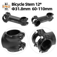 ราคา Uno MTB Stem 12 องศา 60/70-180/90/100/110 มม.จักรยานHandlebar Stem 31.8 มม.แผนที่ภูเขากรวด Stem Power Parts Riser (27271123293)