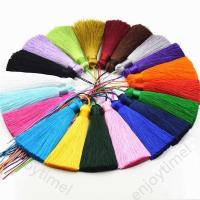 ราคา พู่ผ้าไหม 8 ซม. สําหรับทําเครื่องประดับ พวงกุญแจ ต่างหู DIY 2 ชิ้น ต่อถุง (25423090238)