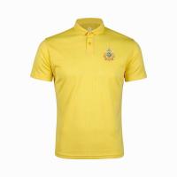 ราคา WARRIX เสื้อโปโล สีเหลือง พร้อมตราสัญลักษณ์ รุ่น PIQUE POLO (WA-241PLAKI03) (41761871116)