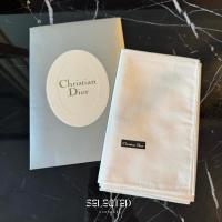 ราคา ผ้าเช็ดหน้า DIOR สีขาว ผ้าลาย monogram Dior (28979021869)
