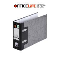 ราคา Elephant (ตราช้าง) แฟ้ม แฟ้มสันกว้าง รุ่น 121 ขนาด A5 ปกสีดำ ( 1 เล่ม ) (45653532670)