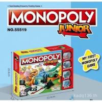 ราคา การผูกขาดลูกเต๋าข้ามพรมแดนเกมกระดานการ์ดของเล่นธนบัตรภาษาอังกฤษเกมหมากรุกสนามเด็กเล่นกระดานหมากรุก ใช่ (53953403327)