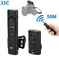 ราคา JJC 50 Meter Wireless Remote Control Stick Shutter Release Cable Switch for Camera Canon EOS R50V R10 R8 R7 R6 II RP Ra (42606752604)