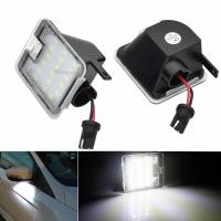 ราคา 2 ชิ้น Puddle โคมไฟ Canbus Led ภายใต้กระจกมองข้างสําหรับ Ford SMax CMax Kuga Escape Monde 4 Focus 3 Grand 2 อุปกรณ์เสริม (52655917538)