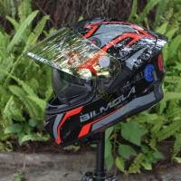 ราคา หมวกกันน็อค Bilmola Nex Spaceflight สีเทา/แดง (3842777159)
