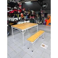 ราคา โต๊ะแคมป์ปิ้ง อลูมิเนียม มือสองตู้ญี่ปุ่น พกพาสะดวก (41326103739)