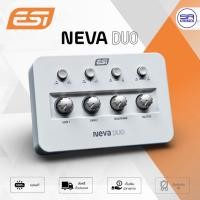 ราคา ESI NEVA DUO ออดิโออินเตอร์เฟส Audio Interface แบบพกพา ช่องต่อแจ็ค 2 ช่อง, หูฟัง, USB-C ได้ มีไฟ 48V (43428794988)
