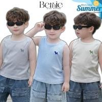 ราคา เสื้อกล้ามเด็กผู้ชาย ปัก Bernie Dog สุดน่ารัก - เสื้อกล้ามเด็กผู้ชาย 9-23kg - เสื้อแขนกุดเด็กชาย T0225A24 (28287976520)