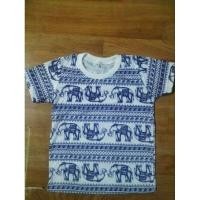 ราคา 49-69฿ เสื้อเด็กลายช้าง#เสื้อลายช้างน่ารักเนื้อผ้านุ่มcotton100% (24263349646)
