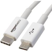 ราคา สายชาร์จ USB Type C เป็น Micro USB Micro B 2.0 3 ฟุต 0.9 เมตร AmazonBasics (26617012689)