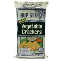 ราคา Hup Seng Vegetable Crackers ขนมปังกรอบโรยด้วยผัก 330 กรัม ตราฮับเส็ง (26415021237)