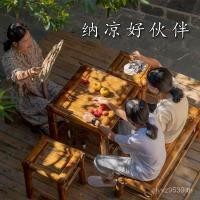 ราคา Wai Leisure ชาไม้ไผ่คู่ Retro ไม้ไผ่ทอเก้าอี้ไม้ไผ่สตูลไม้ไผ่เก้าอี้ไม้ไผ่สตูลในครัวเรือนสตูลไม้ไผ่ Old-fashioned 3JJT (49754485703)