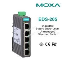 ราคา Moxa EDS-205 10/100BaseT(X) อุตสาหกรรม 5 พอร์ต Entry-Level Unmanaged Ethernet Switch (44474009793)