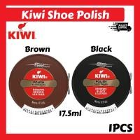ราคา 【17.5มล.】ยาขัดรองเท้า Kiwi การต่ออายุเครื่องหนัง Kiwi Johnson Kiwi Shoe Polish สีดำ / สีน้ำตาล (43971693753)