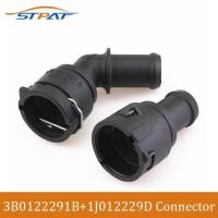 ราคา STPAT 3B0122291B 1.8T Coolant Hose+Radiator Supercharger Connector For VW Beetle Golf MK4 Jetta MK4 (50554568554)