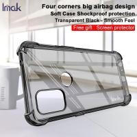 ราคา Imak OnePlus Nord N10 5G กันกระแทก Clear Soft TPU Case 1+Nord N10 5G ซิลิโคนใสปกหลังฟิล์มหน้าจอ (43878528969)