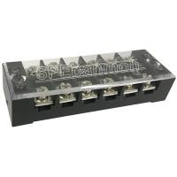 ราคา [ 1 ชิ้น ] TB2506 เทอร์มินอล 6 ช่อง 6P 25A 600V TB Terminal Block Screw Terminals 25แอมป์ เทอร์มินอลต่อสายไฟ Circuit ... (25696764174)