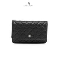 ราคา [ของแท้] CHANEL WOC BLACK CAVIAR SHW มีใบรับประกัน ตรวจสอบได้ทุกใบ ✅ (52603803552)