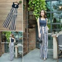 ราคา เซตเสื้อครอป + กางเกงขายาวเอวสูง งานป้าย S M L (2353384949)