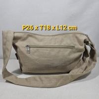 ราคา Legato Largo แครอทบริษัทญี่ปุ่น original simple casual Canvas sling bag unisex กระเป๋าสะพายไหล่ (28556207531)