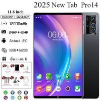 ราคา ซื้อ 1 แถม 6 Tap P14 11.6 นิ้ว 5G RAM16GB ROM512GB แท็บเล็ตพีซี 4K Full HD รองรับ 2 ซิมการ์ด แท็บเล็ตพีซีแท้ข (18380482405)