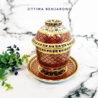 ราคา จิตต์ติมา เบญจรงค์ ถ้วยฮ่องเต้ เบญจรงค์ (สินค้า OTOP 5 ดาว) (15164013887)