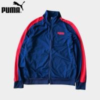 ราคา เสื้อแจ็คเก็ตมือสอง PUMA อก 42 ยาว 28 (size M) ผ้าวอร์ม สีกรมท่า โลโก้สีแดง สภาพดี ไม่มีตำหนิ (41028144657)