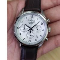 ราคา นาฬิกาผู้ชาย SEIKO Chronograph รุ่น SSB227-9 จับเวลา ระบบควอตซ์ หน้าปัดขาว ประกันไซโก้ (22371406584)